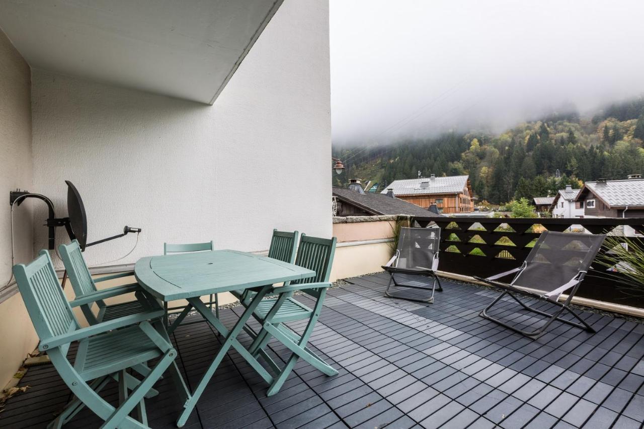Apartment With Terrace Gentianes 1 Centre Chamonix By Aiguille Du Midi Exterior photo